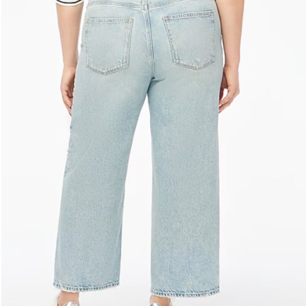 NWT J. Crew Factory 90s Vintage Baggy Jean Size 30T - Picture 6 of 16